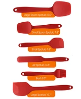 Silicone Spatula Set, 6 Piece