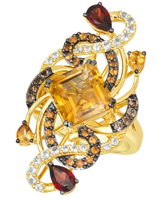 Le Vian Crazy Collection Multi-Gemstone Swirling Cluster Ring (6-1/4 ct. t.w.) 14k Gold