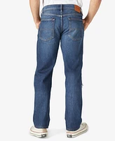 Lucky Brand Men's 363 Distressed Taper Straight Stretch Jeans