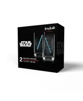 JoyJolt Star Wars New Hope Tall Drinking Glasses, Set of 2