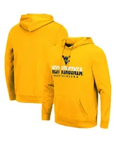 Men's Gold West Virginia Mountaineers Lantern Pullover Hoodie