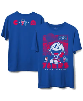 Men's Royal Philadelphia 76ers Nba x Pac Man High Score T-shirt