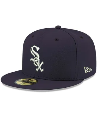 Men's Navy Chicago White Sox Logo 59FIFTY Fitted Hat