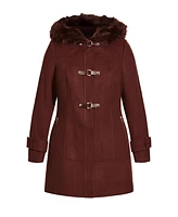 City Chic Women's Wonderwall Coat