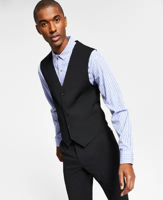 Tommy Hilfiger Men's Modern-Fit Wool Th-Flex Stretch Suit Vest