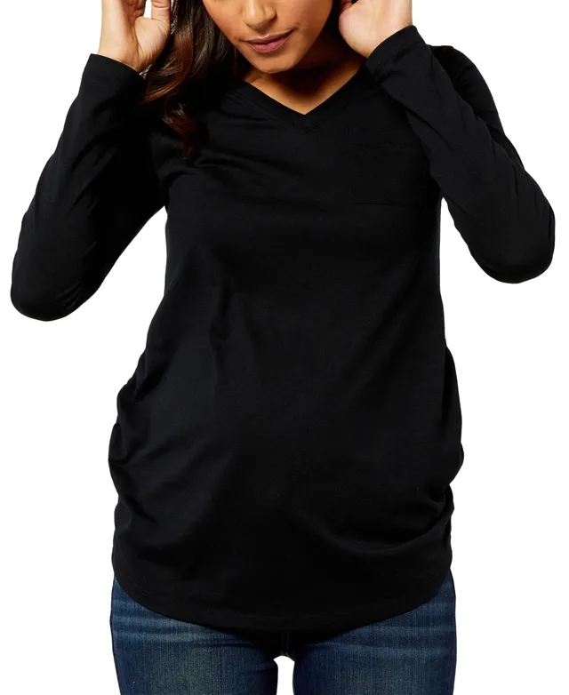 Crewneck Nursing Longsleeve T-Shirt