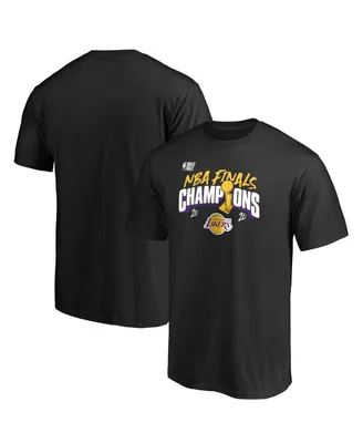 Men's Black Los Angeles Lakers 2020 Nba Finals Champions Shot Clock T-shirt