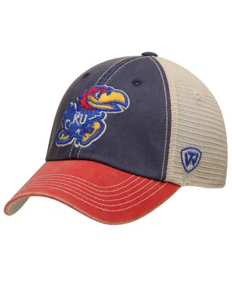 Men's Kansas Jayhawks Offroad Trucker Adjustable Hat - Royal Blue
