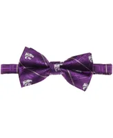 Men's Purple Kansas State Wildcats Oxford Bow Tie