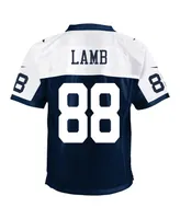 Big Boys Ceedee Lamb Navy Dallas Cowboys Alternate Team Game Jersey