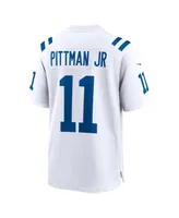 Men's Michael Pittman Jr. White Indianapolis Colts Game Jersey