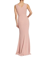 Dress the Population Sandra V-Neck Gown