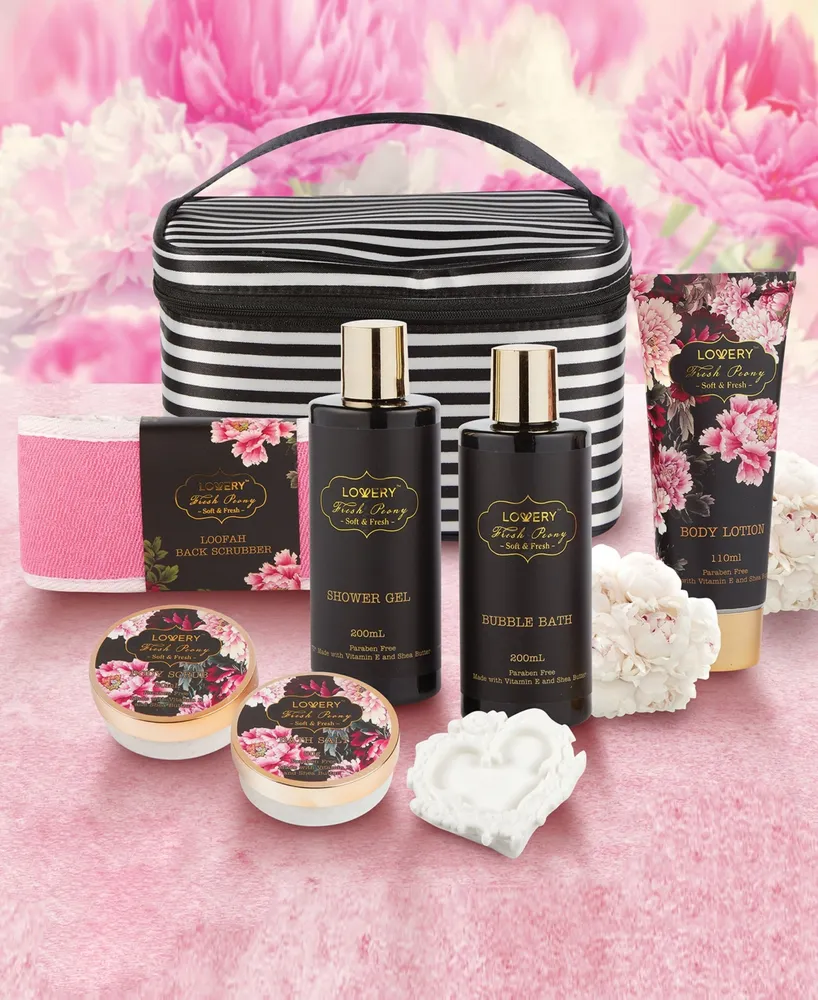 Peony Body Care 9 Piece Gift Set