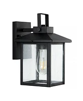 Bungalow 1-Light Rustic Traditional Lantern Led Outdoor Lantern, Set of 2