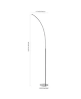 Curva Minimalist Modern Led Integrated Floor Lamp