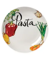 Vegetable Porcelain Pasta by Lorren Home Trends, Set of 5