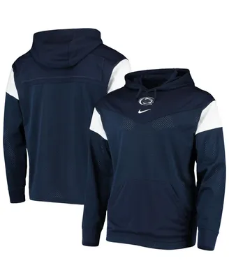 Men's Navy Penn State Nittany Lions Sideline Jersey Pullover Hoodie
