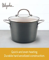 Ayesha Curry Hard-Anodized 4.5-Qt. Stockpot