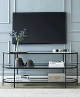 Leif 55" Oval Tv Stand