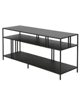 Cortland Tv Stand with Shelves, 55" x 16"