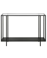 Vireo Console Table with Shelf, 42" x 12"