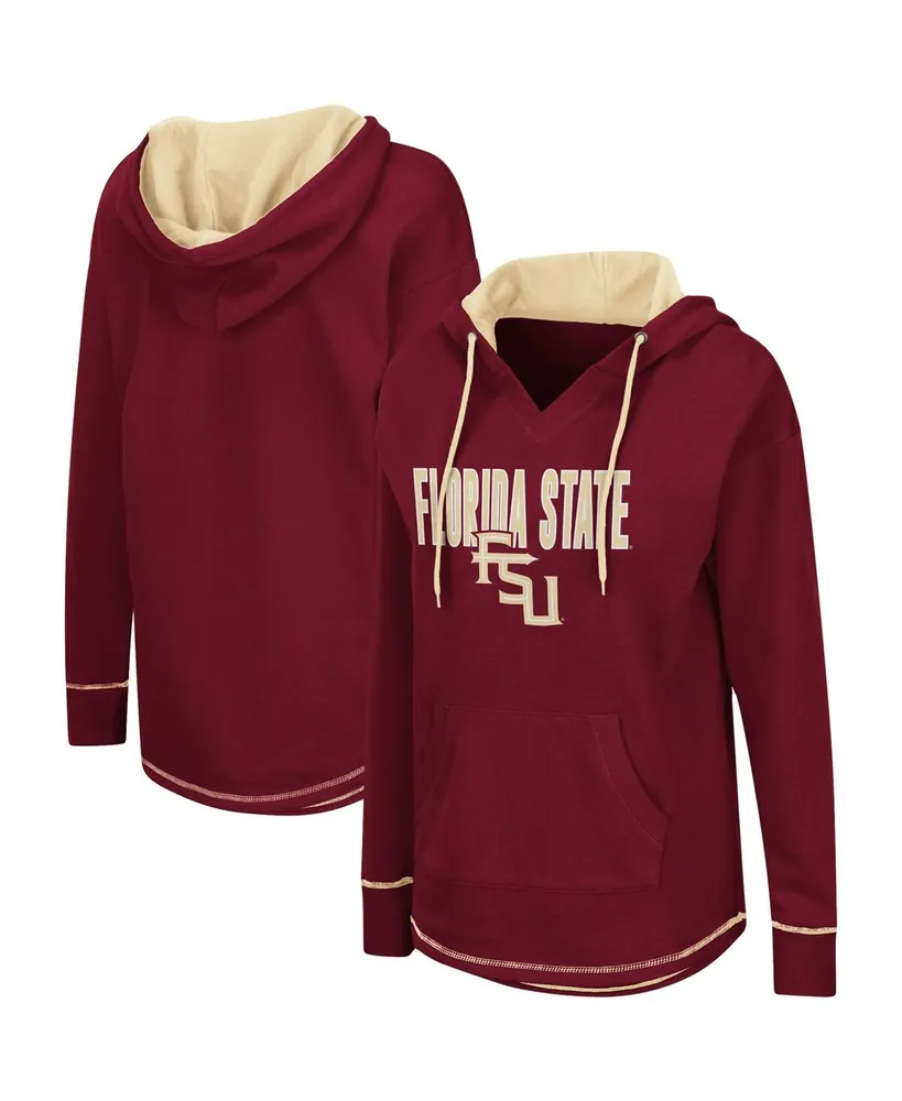 Women's Garnet Florida State Seminoles Tunic Pullover Hoodie