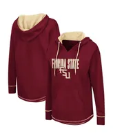 Women's Garnet Florida State Seminoles Tunic Pullover Hoodie