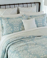Laura Ashley Rowland Cotton Reversible Piece Quilt Set