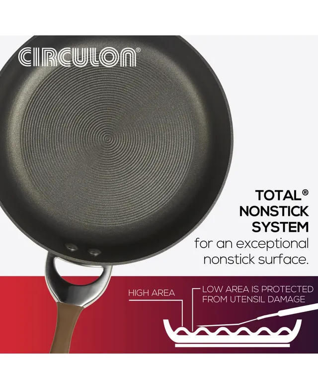 Circulon Symmetry Hard-Anodized Nonstick Cookware Induction Pots