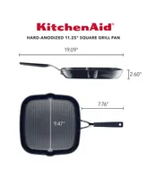 KitchenAid Hard Anodized 11.25" Square Grill Pan