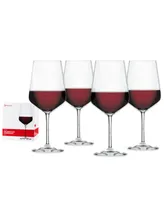 Spiegelau Style Burgundy Wine Glasses, Set of 4, 22.6 Oz