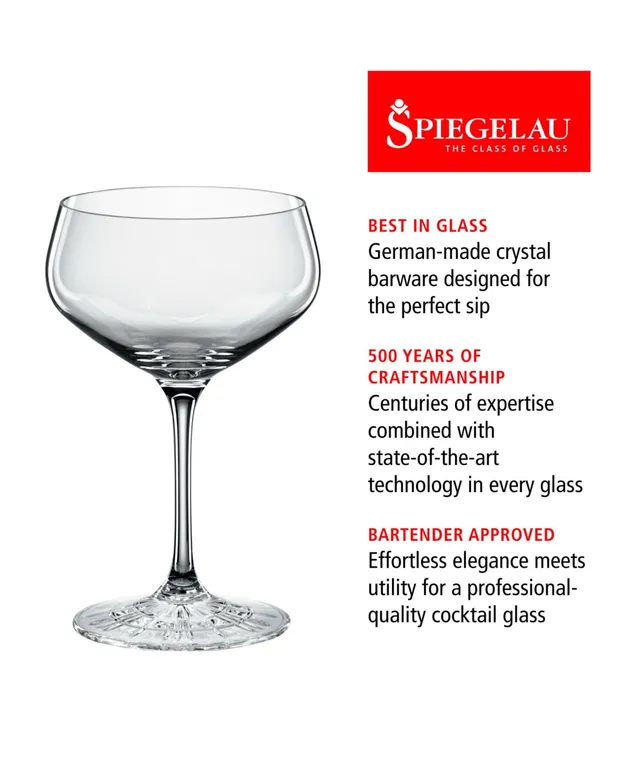 Spiegelau Perfect Serve Collection Coupette Glass - 4 glasses