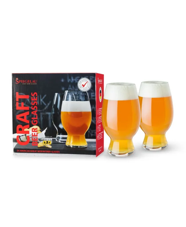 Spiegelau IPA Craft Beer Glasses - 19.1 oz - 2 Pack - Designed