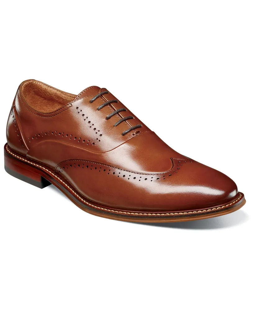 Stacy Adams Men's Macarthur Leather Wingtip Oxford Shoe