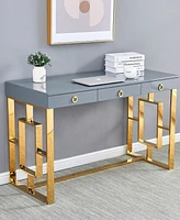 Brooks 3 Drawer Writing Desk