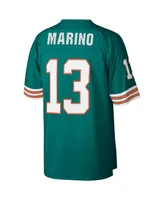 Men's Dan Marino Aqua Miami Dolphins Legacy Replica Jersey