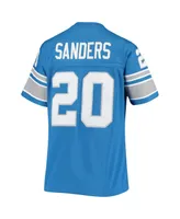 Women's Barry Sanders Blue Detroit Lions 1996 Legacy Replica Jersey