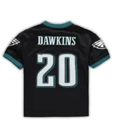 Toddler Girls and Boys Brian Dawkins Black Philadelphia Eagles 2004 Retired Legacy Jersey