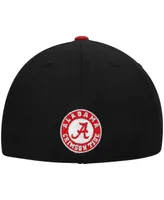 Men's Black and Crimson Alabama Tide Team Color Two-Tone Fitted Hat