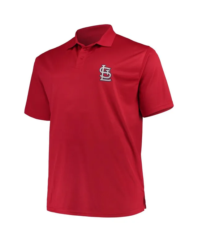 St. Louis Cardinals Levelwear Sector Core Raglan Polo - Red