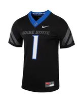 Men's Number 1 Black Boise State Broncos Untouchable Football Jersey