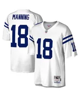 Men's Peyton Manning White Indianapolis Colts Legacy Replica Jersey