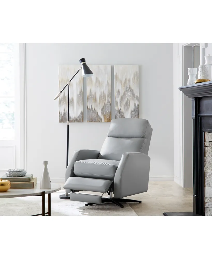 Allred Fabric Swivel Recliner, Created for Macy's