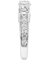 Diamond 3-Stone Ring (3 ct. t.w.) in 14k White Gold