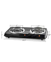Ovente Electric Double Coil Burner