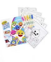 Crayola- Baby Shark Foldalop Travel Kit