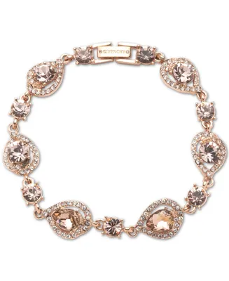 Givenchy Pear-Shape Crystal Orbital Flex Bracelet