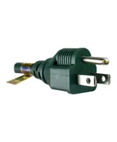 25' 3-Prong Outdoor Extension Power Cord with Outlet Block - Multi