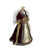 18" Angel in a Dress Christmas Tree Topper