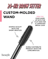 Benefit Cosmetics 24-hr Brow Setter Clear Eyebrow Gel with Lamination Effect